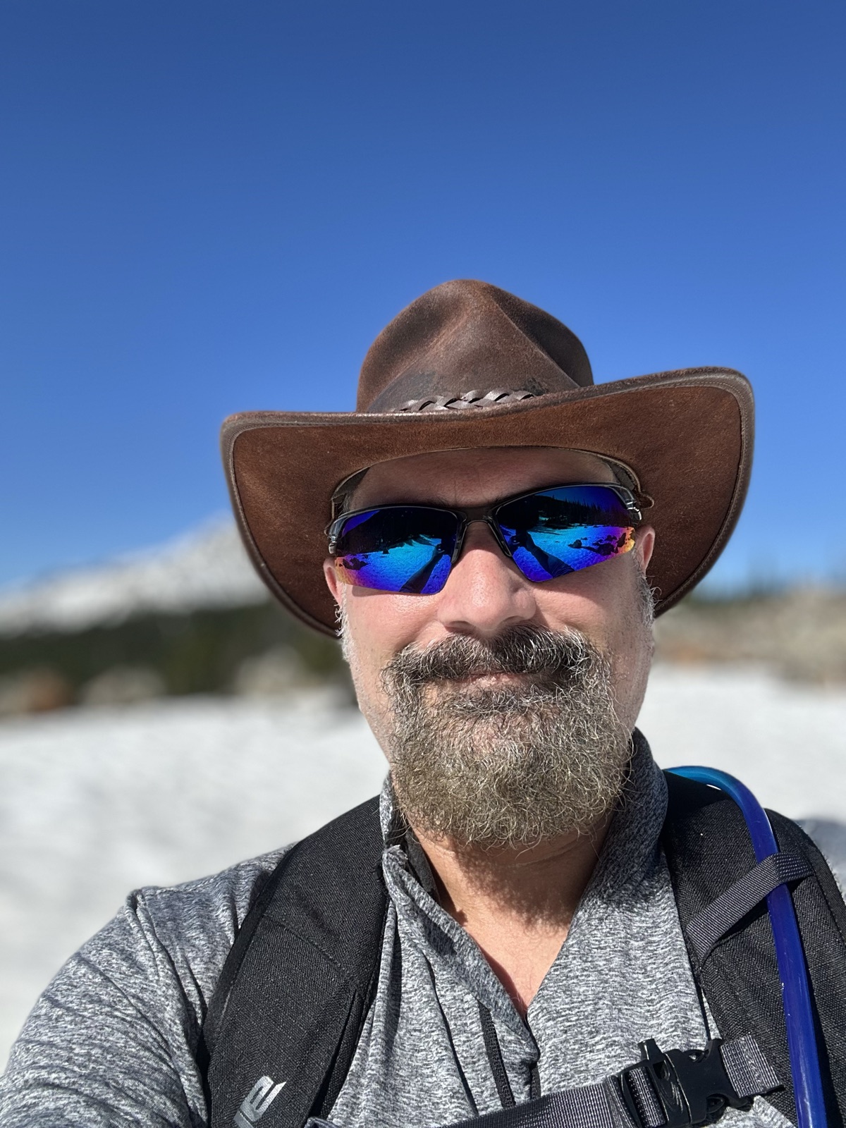 Joe Pantuso in Beehive Basin, Big Sky, Montana